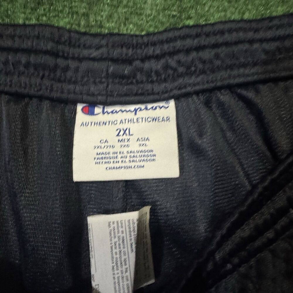 Champion Navy Anchor Mesh Shorts 2XL Black Authentic Athleticwear USAF ROTC - Picture 5 of 10